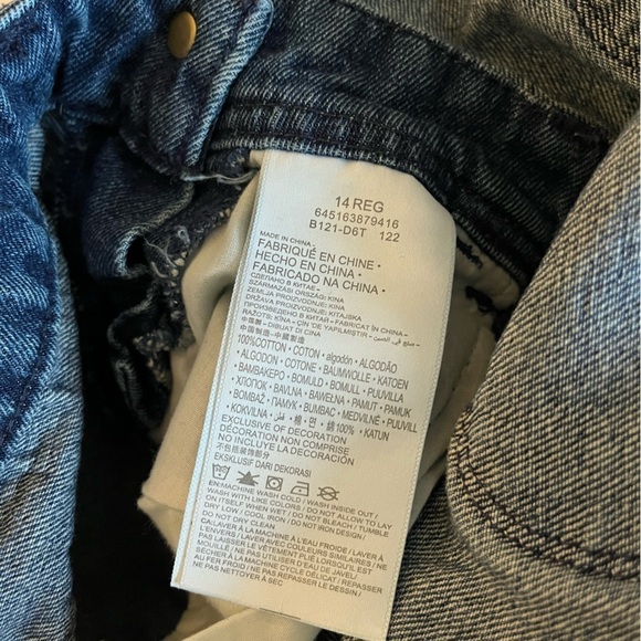 VINTAGE Levis Overalls- Shorts - Picture 2 of 3